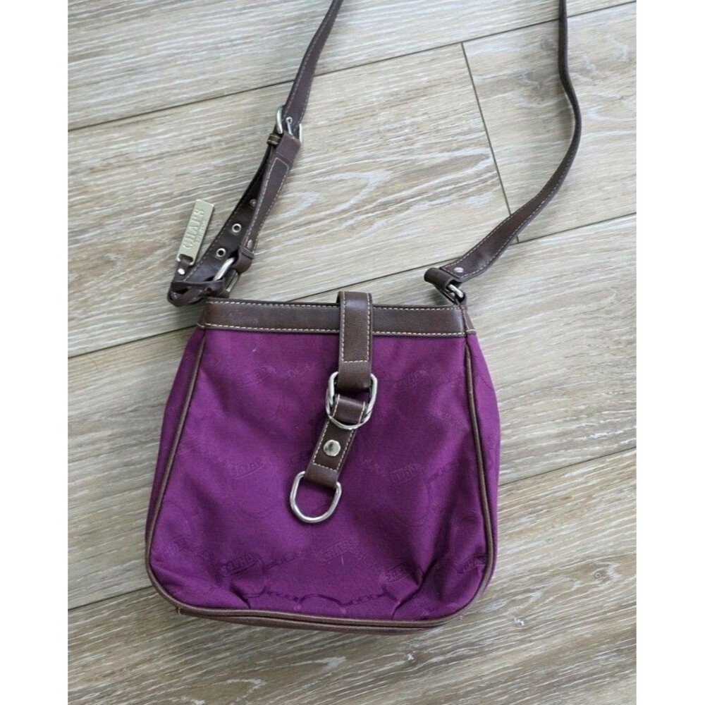 Chaps Women's Burgundy Crossbody Handbag